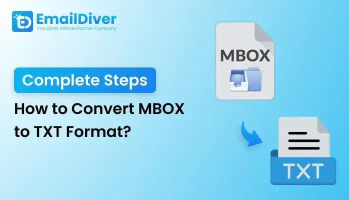 Convert MBOX to TXT