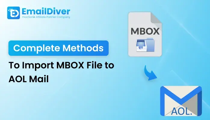 Import MBOX File to AOL