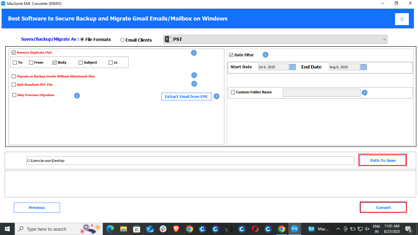 Proven Solutions to Convert EML to PST Format in Bulk