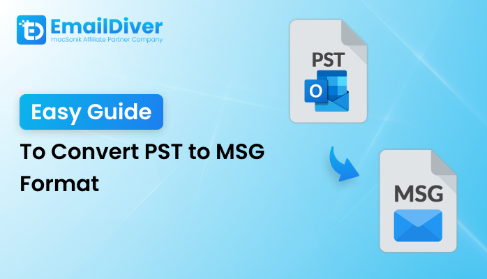 Convert PST to MSG