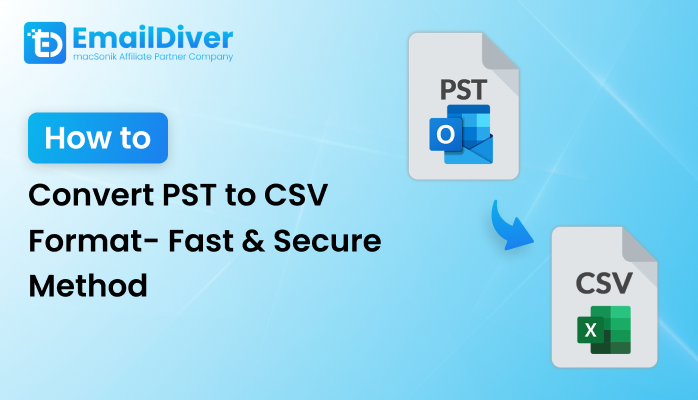 Convert PST to CSV