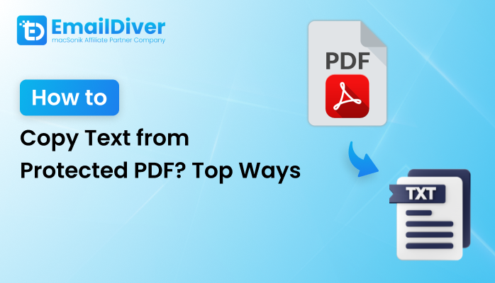 Copy Text from Protected PDF