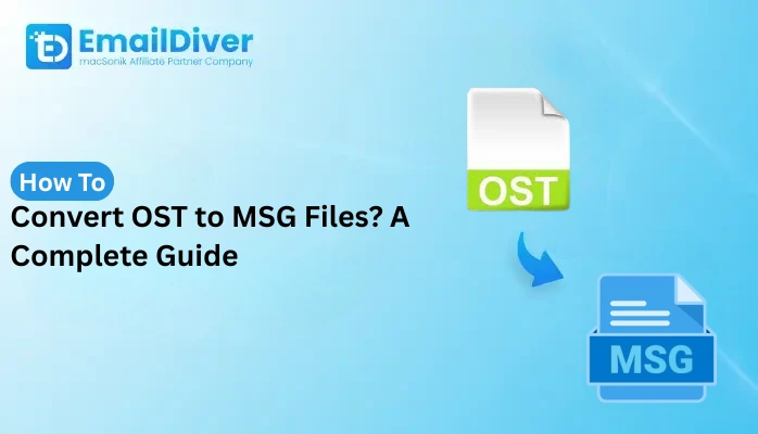 Convert OST to MSG Files