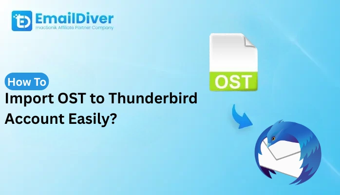 Import OST to Thunderbird