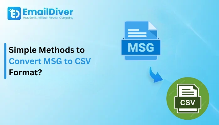 Convert MSG to CSV