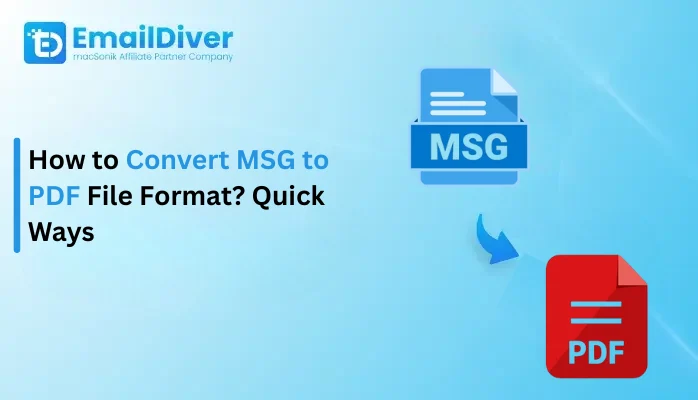 Convert MSG to PDF