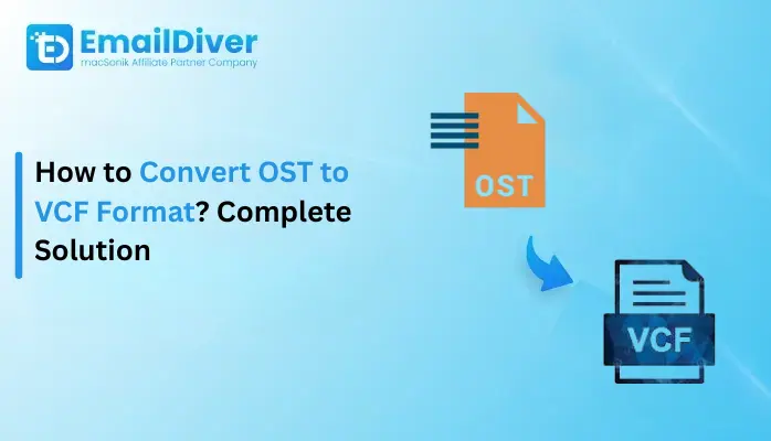 Convert OST to VCF Format