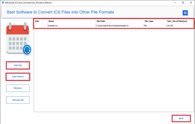 Import ICS to Office 365
