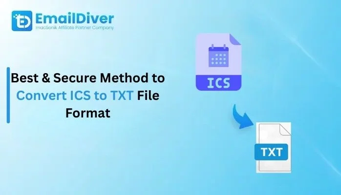 Convert ICS to TXT