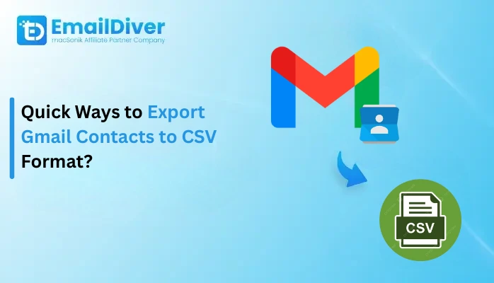 Export Gmail Contacts to CSV