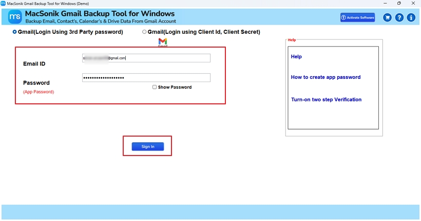 Select a path and click download.