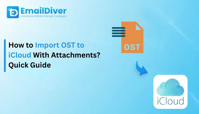 Import OST to iCloud