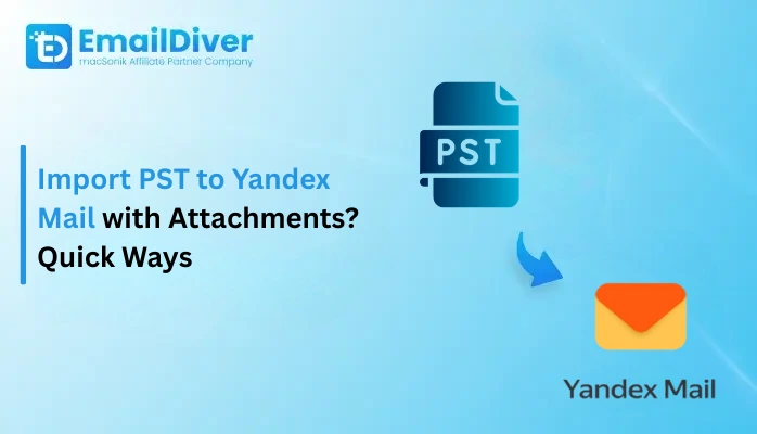 Import PST to Yandex Mail