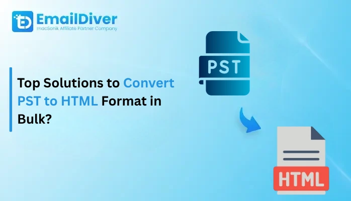 Convert PST to HTML